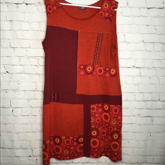 Coline Womens Shift Knit Dress Sleeveless‎ - Picture 10 of 11